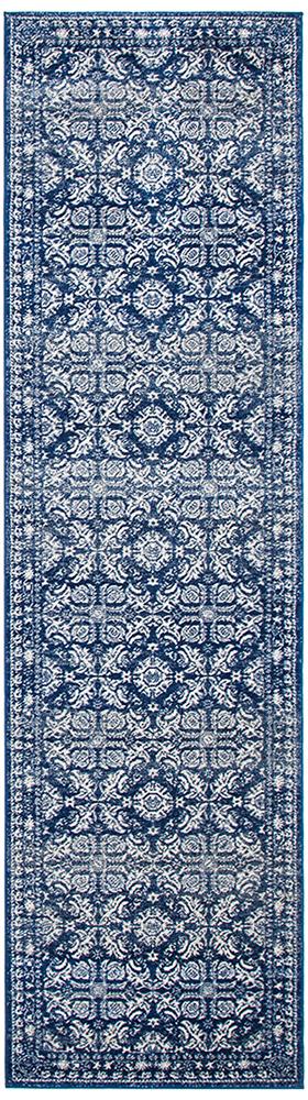 Gwyneth Stunning Transitional Navy Rug - Fantastic Rugs