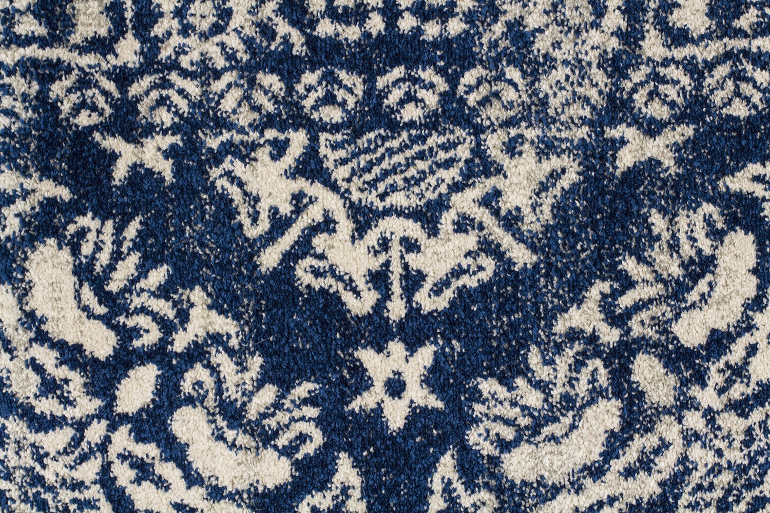 Gwyneth Stunning Transitional Navy Rug - Fantastic Rugs