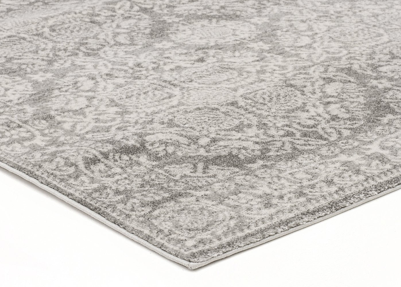 Gwyneth Stunning Transitional Silver Rug - Fantastic Rugs