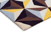 Crystal Designer Wool Rug Blue - Fantastic Rugs