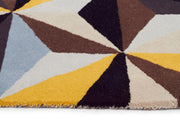 Crystal Designer Wool Rug Blue - Fantastic Rugs