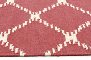 Flat Weave Stitch Design Rug Pink - Fantastic Rugs