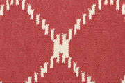 Flat Weave Stitch Design Rug Pink - Fantastic Rugs