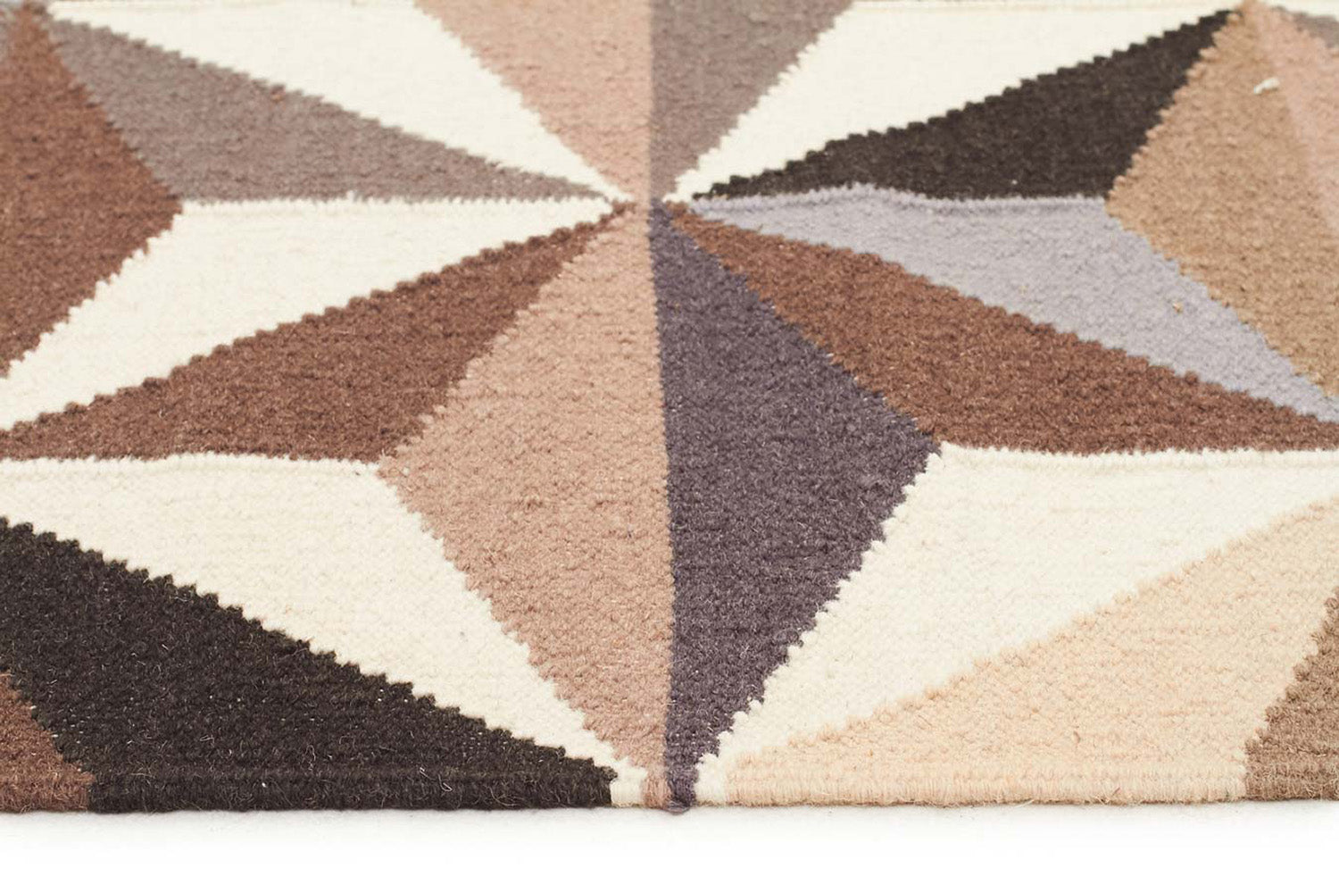 Dimensions Flat Weave Rug Grey - Fantastic Rugs