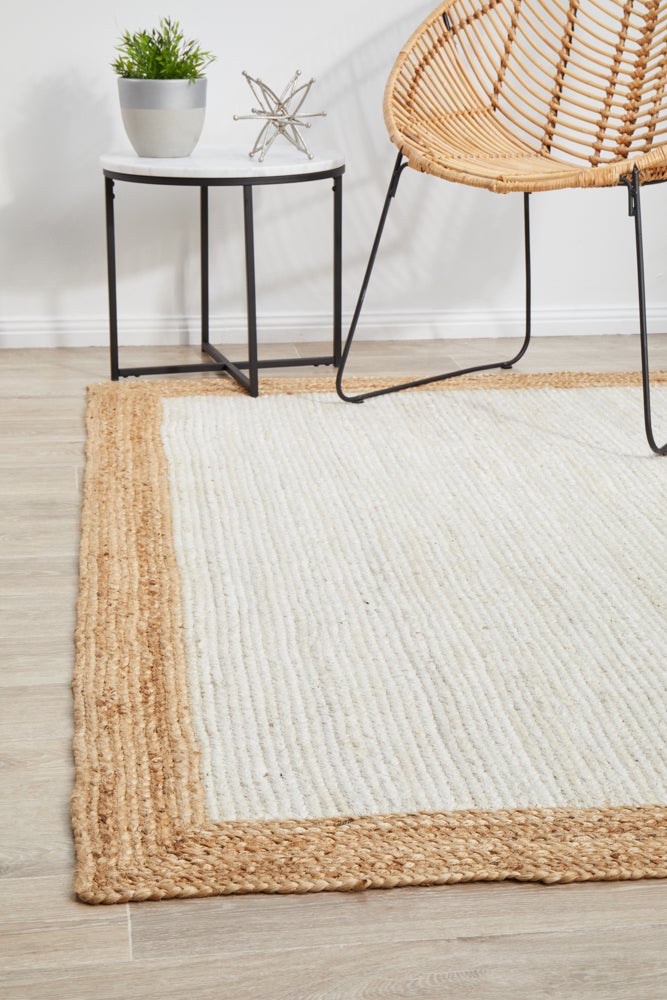 Noosa 333 White Natural Rug