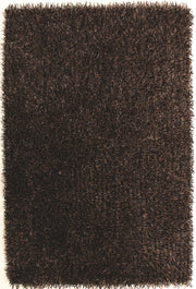 Metallic Thick, Thin Shag Rug Brown and Beige - Fantastic Rugs