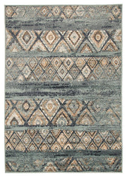 Mayfair Contrast Blue Rug - Fantastic Rugs