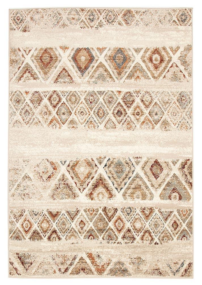 Mayfair Contrast Rust Rug - Fantastic Rugs