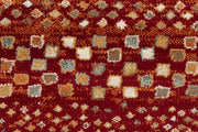 Mayfair Squares Rust Rug - Fantastic Rugs