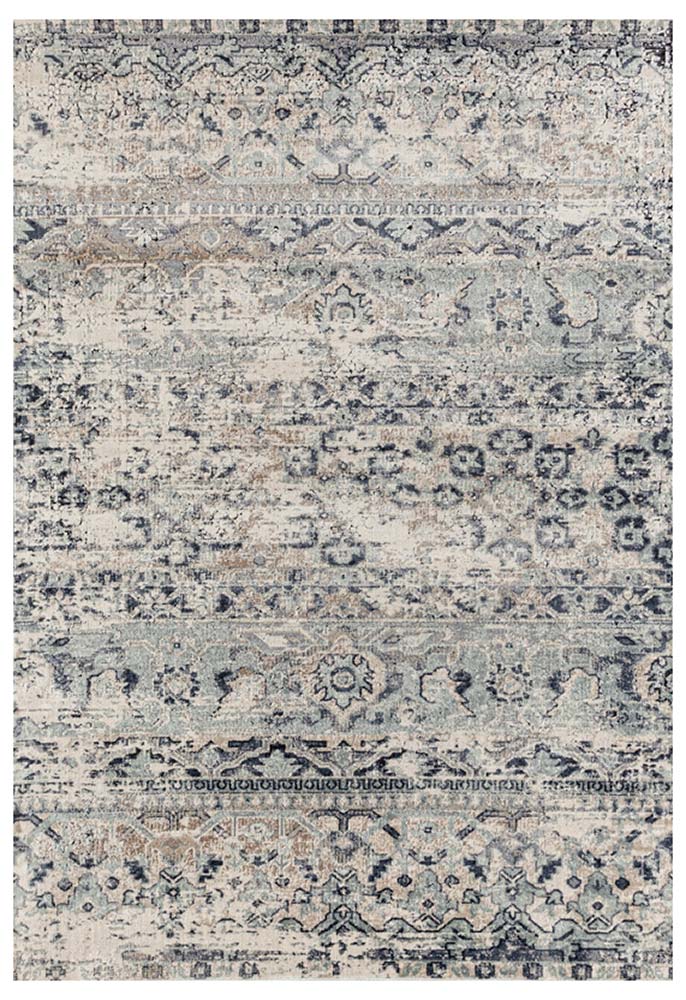 Esquire Segments Traditional Blue Rug - Fantastic Rugs