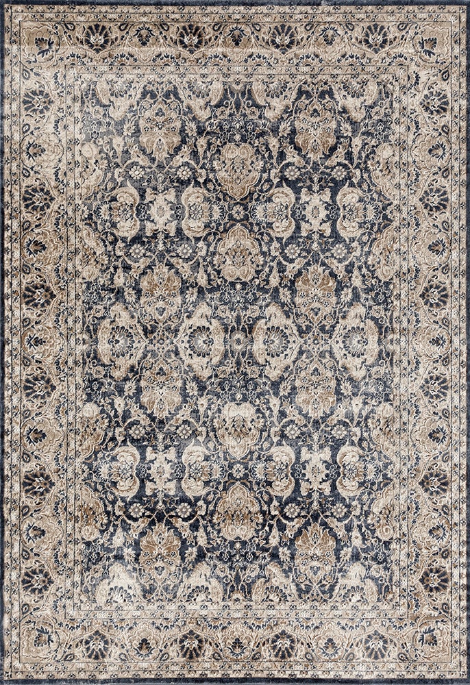 Providence Esquire Balance Traditional Blue Rug