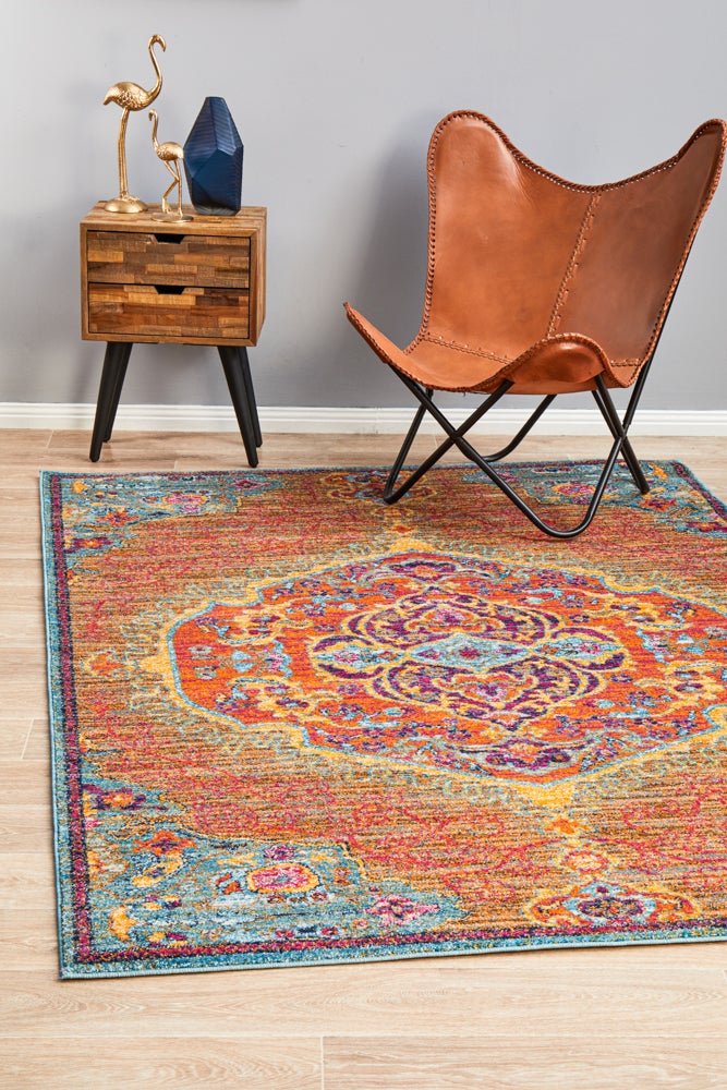 Radiance 422 Tangerine Rug