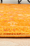 Radiance 444 Burnt Orange Round Rug
