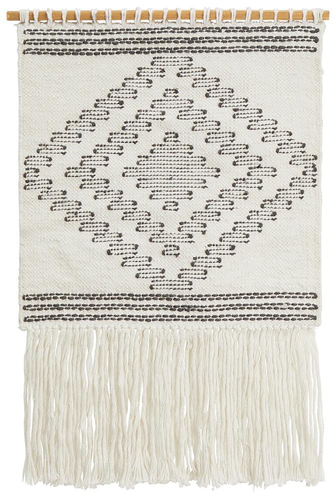 Rug Culture Home 426 White Wall Hanging - Fantastic Rugs