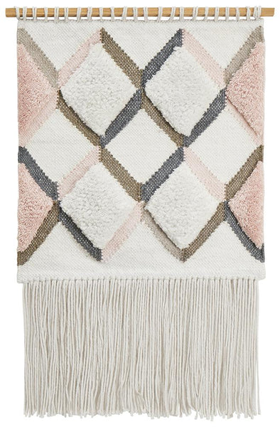 Rug Culture Home 436 Pink Wall Hanging - Fantastic Rugs