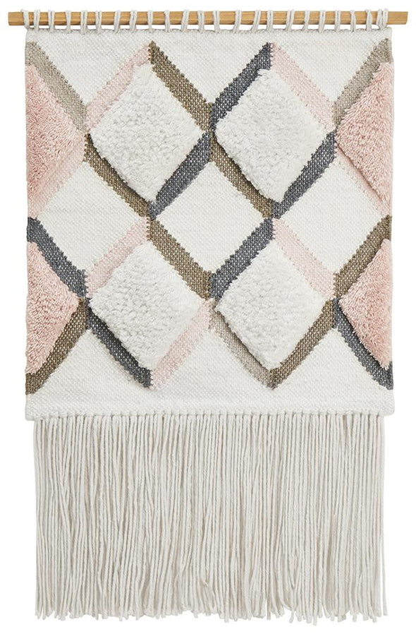 Rug Culture Home 436 Pink Wall Hanging - Fantastic Rugs
