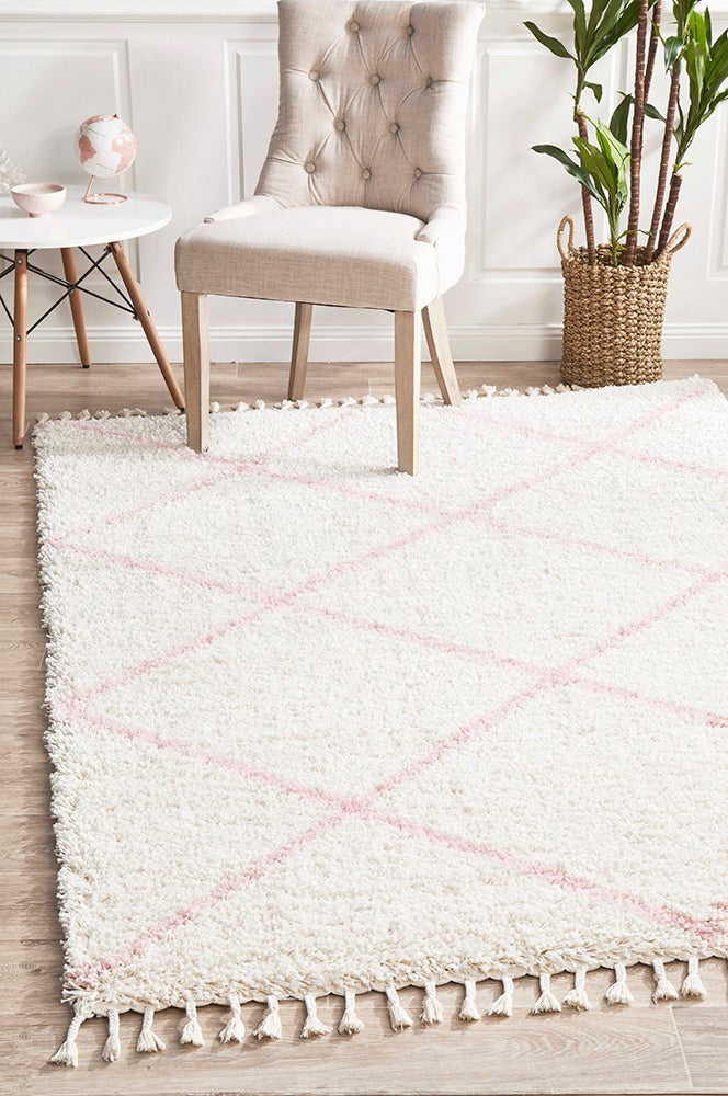 Saffron 22 Pink Rug