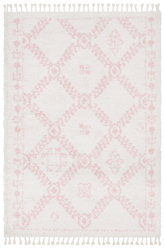 Saffron 33 Pink Rug