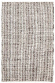 Carlos Felted Wool Rug Brown Natural - Fantastic Rugs