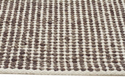 Carlos Felted Wool Rug Brown Natural - Fantastic Rugs