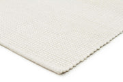 Carlos Felted Wool Rug White Natural - Fantastic Rugs