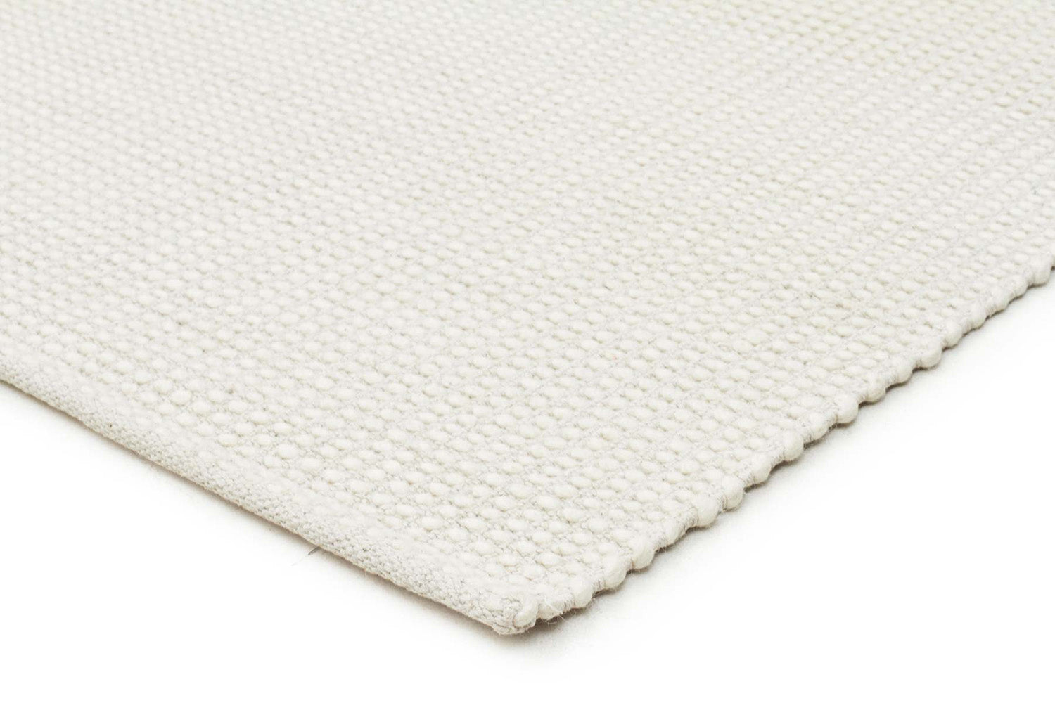 Carlos Felted Wool Rug White Natural - Fantastic Rugs