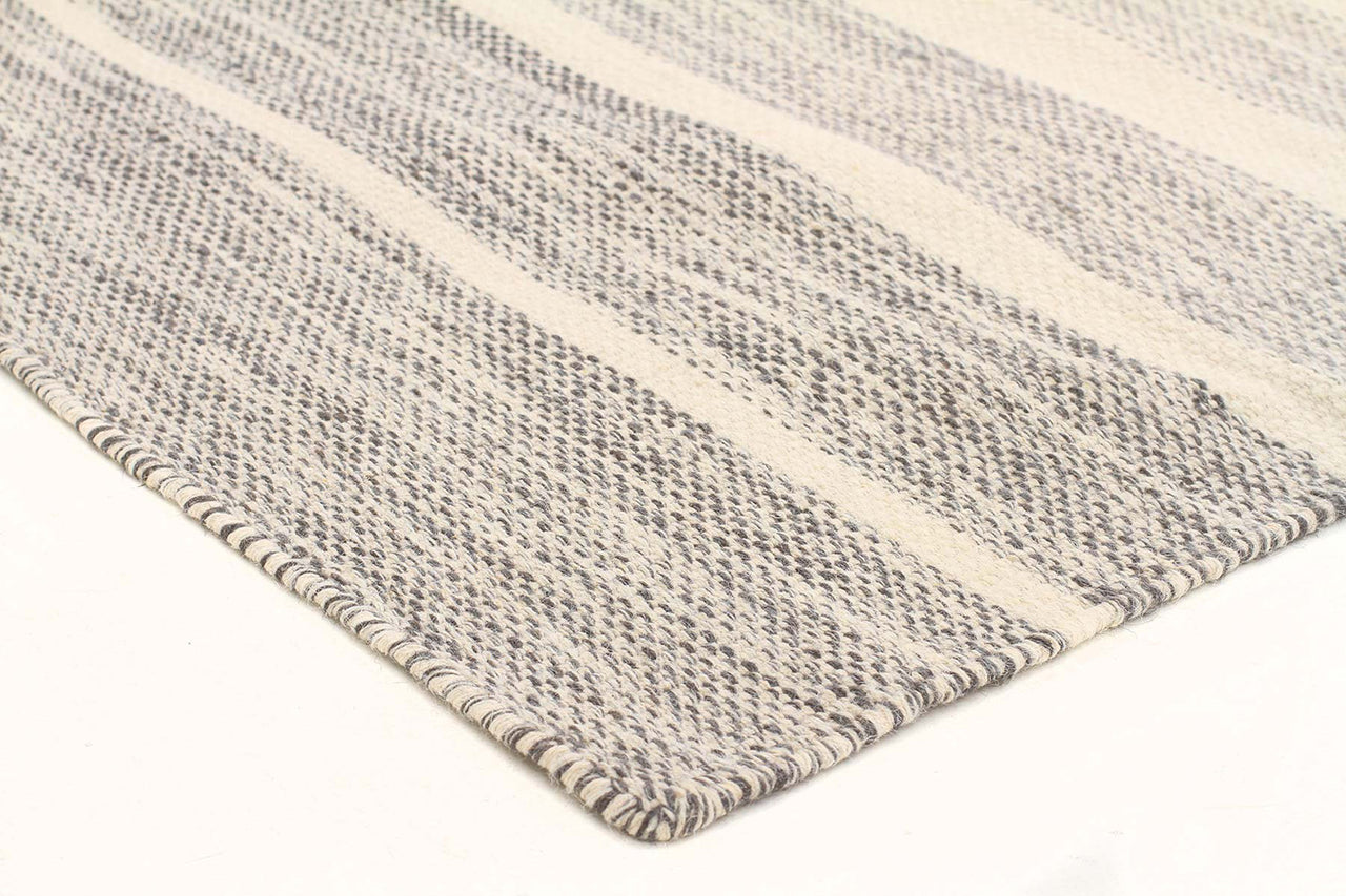 Helsinki Grey Flatweave Rug - Fantastic Rugs