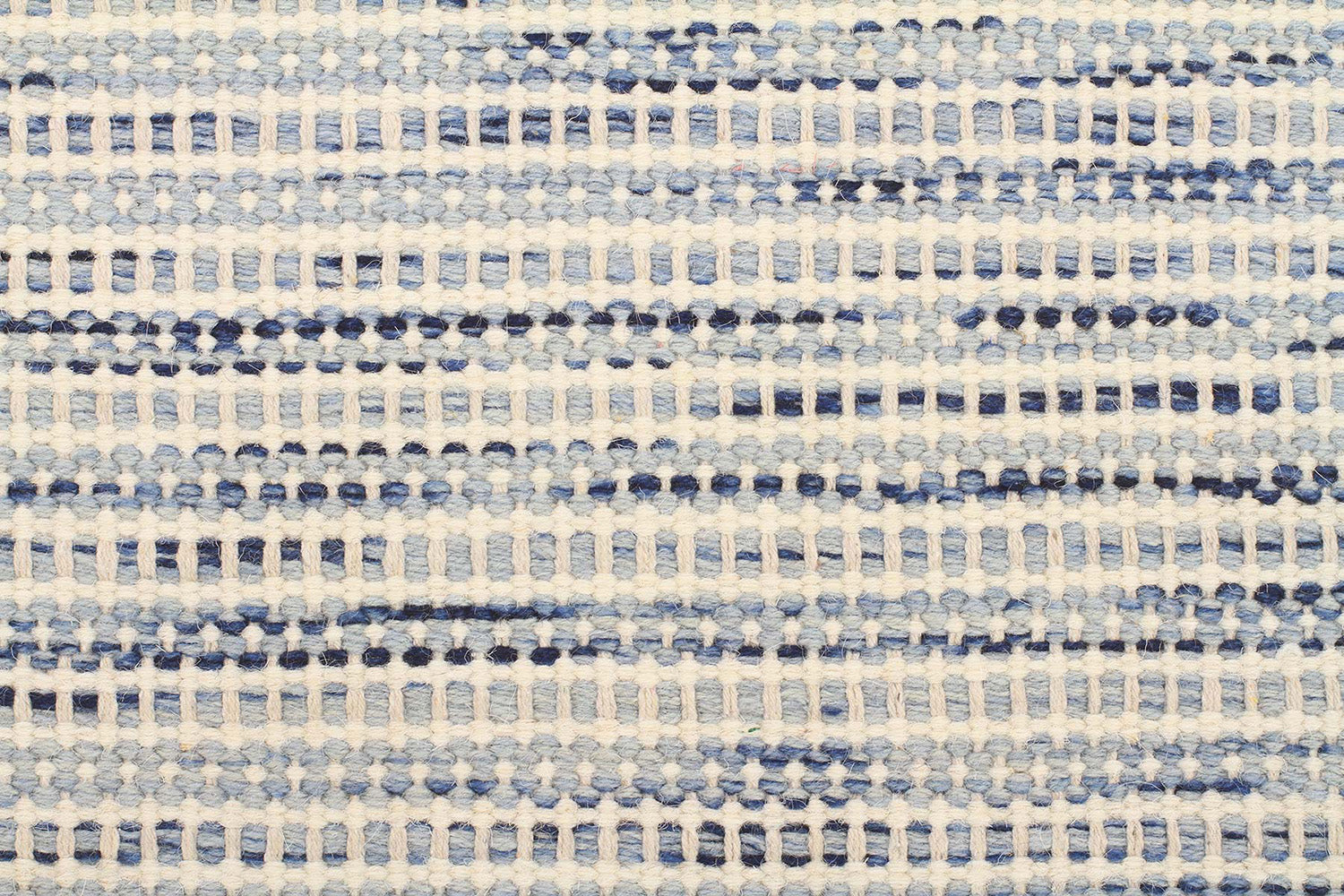 Madras Blue Flat weave Rug - Fantastic Rugs