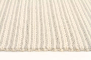 Hellena Braied Grey Felted Wool Rug - Fantastic Rugs