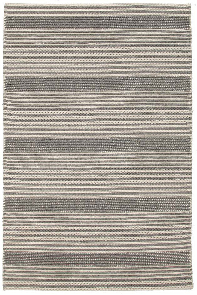 Hellena Braied Silver Felted Wool Rug - Fantastic Rugs