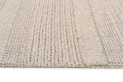 Hand Braied Grey Felted Wool Rug - Fantastic Rugs