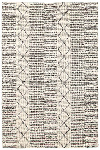 Hellena Braied Grey Wool Rug - Fantastic Rugs