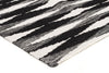 Frida Uber Gradient Rug Black Grey White - Fantastic Rugs
