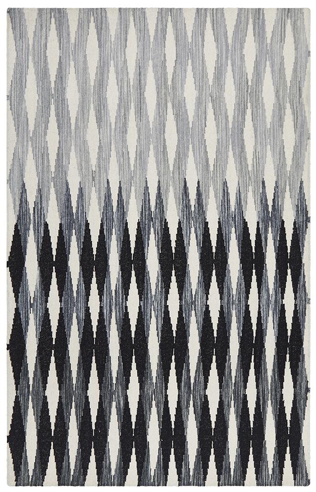 Studio Frida Uber Gradient Rug Black Grey White