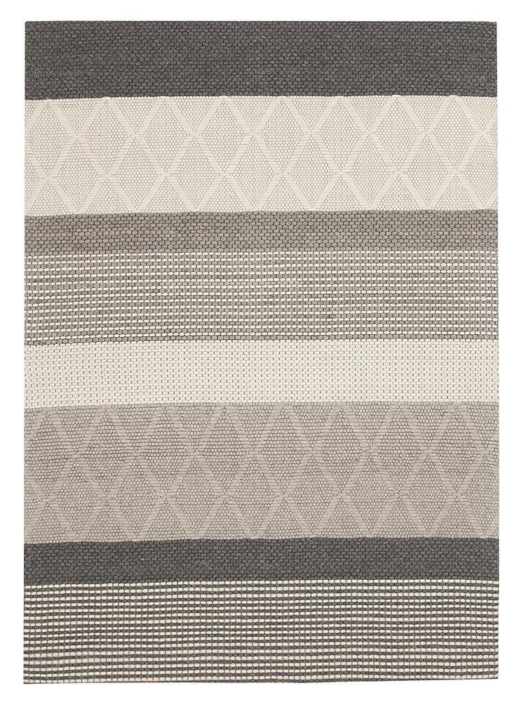 Karlsson Wool Hatch Textured Rug - Fantastic Rugs