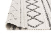 Milly Textured Woollen Rug White Grey - Fantastic Rugs