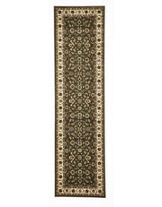 Classic Rug Green with Ivory Border - Fantastic Rugs