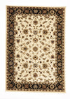 Classic Rug Ivory with Black Border - Fantastic Rugs