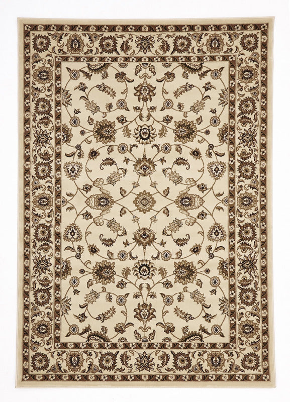 Classic Rug Ivory with Ivory Border - Fantastic Rugs