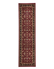 Classic Rug Red with Black Border - Fantastic Rugs