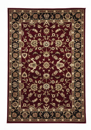 Classic Rug Red with Black Border - Fantastic Rugs