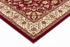 Medallion Rug Red with Ivory Border - Fantastic Rugs