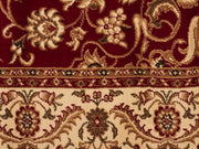 Medallion Rug Red with Ivory Border - Fantastic Rugs