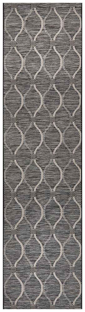 Rug Culture Terrace 5501 Black Runner Rug