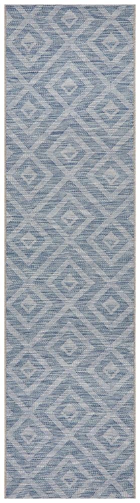 Rug Culture Terrace 5504 Blue Runner Rug